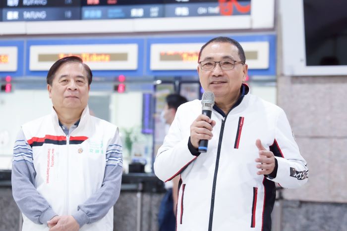 《圖說》侯友宜市長表示,今年春節假期較長,人潮有效分散,交通狀況整體順暢,市府將全力守護民眾順利出門、平安回家。〈交通局提供〉