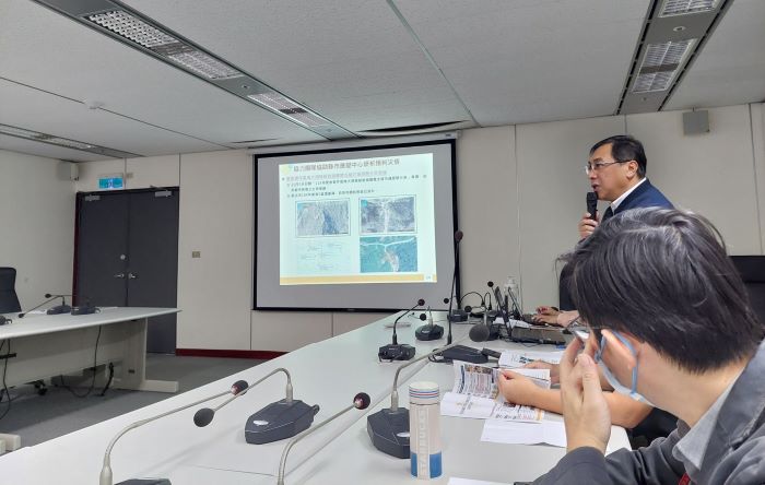 《圖說》強韌臺灣計畫評鑑簡報評鑑。〈消防局提供〉